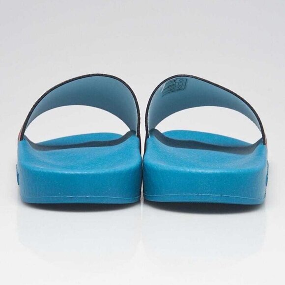 Gucci Beige/Red GG Coated Canvas and Rubber Slide Sandals Size 3.5/34 - Picture 5 of 5